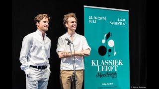 Klassiek Leeft Meesterlijk 2020 - Lorenzo Gatto & Julien Libeer