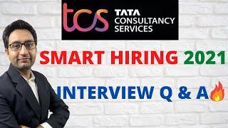 TCS Smart Hiring 2021 Interview | TCS Interview questions and answers | BPS | IT