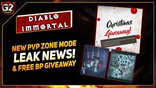 LEAK - Open World PvP in Zones & Free Battle Pass Giveaway  | Diablo Immortal