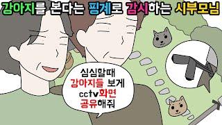 (사이다툰) 갑자기 우리집에 키우는 강아지들이 보고 싶다던 시부모님의 목적ㅣ영상툰ㅣ썰툰 [개구리툰]