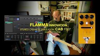 Flamma: CAB FS07 - Stereo Cabinets Simulator