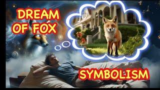 What Does a Friendly Fox Mean in Your Dreams?|DREAM OF FOX SYMBOLISM|DREAMS OF FOX SYMBOLISM