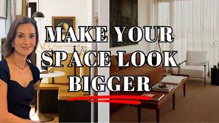 Design Tips for Small Spaces: How To MAXIMIZE and Make Your Space Feel BIGGER | Nina Takesh