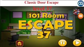 [Walkthrough] Classic Door Escape level 37 - 101 Room escape 37 - Complete Game