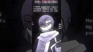 Sagaverse Error Edit #edit #errorsans #sans #undertale #undertaleau #underverse #fypage #battle