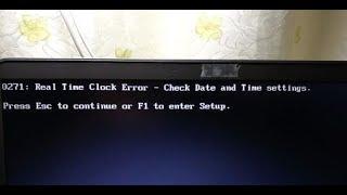 Real Time Clock error - SOLUCIÓN