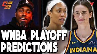 Jeff Teague predicts Caitlin Clark & A'ja Wilson will DOMINATE WNBA Playoffs | Club 520