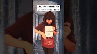 Law Enforcement in Every Horror Movie #parody #comedyskits #funny