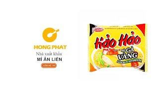 HỒNG PHÁT Nhà Xuất Khẩu: Mì Ăn Liền Hảo Hảo Gà Vàng Gói 74g