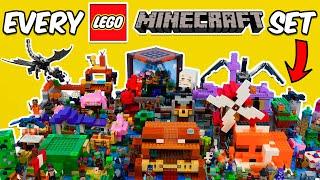 Building EVERY LEGO Minecraft Set (pt. 2)