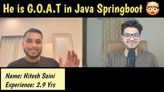 Java Spring Boot 2.9 Years Interview Experience