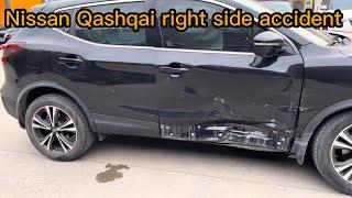 Nissan Qashqai right side door accident repair