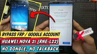 FRP HUAWEI NOVA 2i (RNE-L22) || HOW TO BYPASS GOOGLE ACCOUNT HUAWEI NOVA 2i