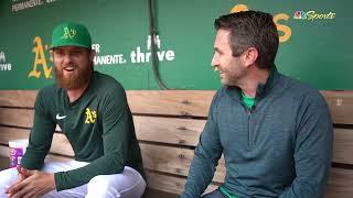 Paul Blackburn grew up watching A's at Oakland Coliseum