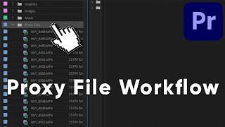How to Speed Up Your Editing Workflow with Proxy Files!! (Premiere Pro)