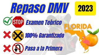 PREGUNTAS DE PRÁCTICA PARA EL EXAMEN TEORICO DE CONDUCIR EN FLORIDA.LICENCIA DE MANEJO.