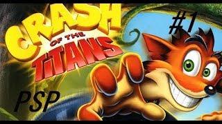 Crash of the Titans - PSP - Часть #1 (Вместе с Alex Play)