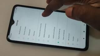 Redmi Note 8 Pro How to Set Fingerprint Lock