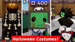 All Regretevator npcs HALLOWEEN COSTUMES!!! | Regretevator