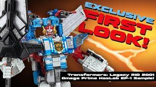 Exclusive First Look! Transformers: Legacy Robots in Disguise 2001 Omega Prime HasLab EP-1 Sample!