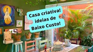 Casa Criativa : Decoração afetiva de baixo custo