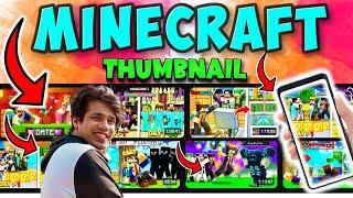 How to make Minecraft thumbnail like Anshu Bisht || Minecraft thumbnail kaise banaye || Anshu bisht