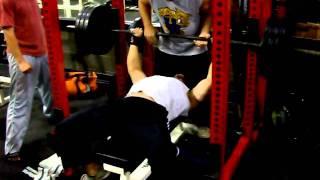 9-30-11 Joe Holbrook: 340lb bench press