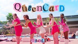 [KPOP IN PUBLIC POOL] (G)I-DLE - 'Queencard' One-Take Dance Cover by honeymilk