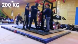 Gasan Yusifov 90 kg SQUAT 200 kg TRENER: AZER MUSTAFAYEV