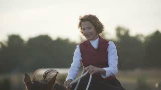 Beauty of 19th Century riding-sidesaddle with Ollie!