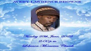 Avery Lawrence Browne Funeral Service