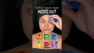 ‘ANXIETY’ Inside Out Makeup Transformation  #InsideOut2 #illusionmakeup #makeuptutorial