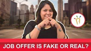 How to Check If a Job Offer Is Fake or Genuine? - A recommended video for all job seekers