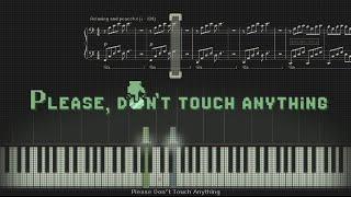 Please, Don't Touch Anything OST || Title Screen || Piano Tutorial