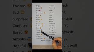 German Language Top 15 Adjectives #germanpronunciation #german #deutschkurs