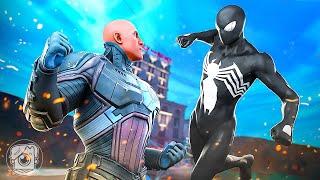 EVIL SPIDERMAN VS. THE FOUNDATION! (A Fortnite Movie)