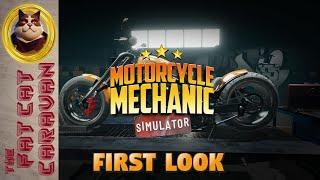 Motorcycle Mechanic Simulator | PS4 | First Look