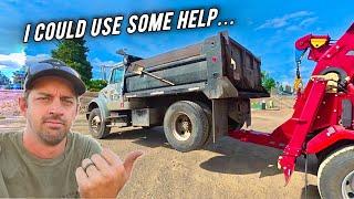 This Is More Than Just A Broke Down Dump Truck…