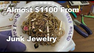 PURE GOLD From Junk Gold Filled Jewelry