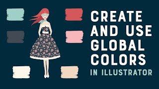 How to Create and Use Global Colors in Adobe Illustrator