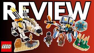 LEGO Horizon Adventures 77037 Aloy & Varl Vs. Shell-Walker And Sawtooth - 2025 REVIEW!