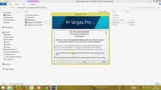 How to Install Sony Vegas Pro - 13 0 in Windows 8.1