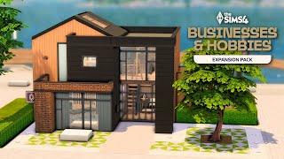 Modern Apartment with Tattoo Studio ️ The Sims 4 Businesses and Hobbies Speed Build