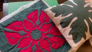 Hawaiian quilting!