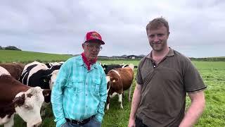 Will Chestnutt, dairyman from Portrush Ireland has some great milk and yogurt.