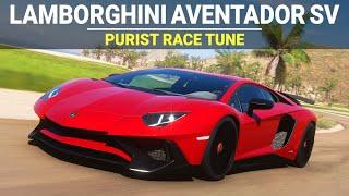 Forza Horizon 5 - 2016 Lamborghini Aventador SV LP750-4, FH5 Purist Race Build, Tune & Gameplay