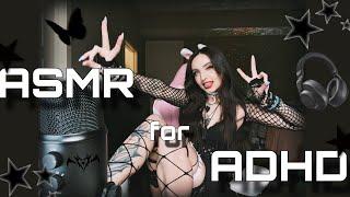 ASMR for ADHD  ( TAKE THE TINGLES!!! FAST & AGGRESSIVE CHAOTIC ASMR )