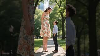 #sizedifference #tallwomen #giantess #minigiantess #minigiantess #tallgirl #heightcomparison #fyp