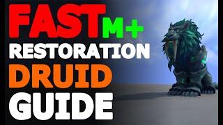 RESTORATION DRUID - FAST Dungeons/M+ GUIDE (The War Within 11.0.2 - Season 1)