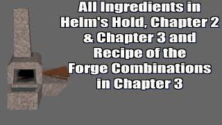 Neverwinter Nights Enhanced Edition Chapter 3 Recipe of the Forge Guide